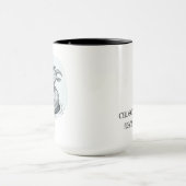 Funny Goat Capricorn Zodiac Birthday Christmas マグカップ (中央)