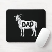 Funny Goat Gift Dad Sarcastic Graphic  マウスパッド (マウス)
