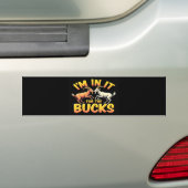 Funny Goat-Themed Bumper Sticker バンパーステッカー (車上)