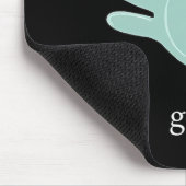 Funny Gobble Turkey Glove Medical Nures Thanksgivi マウスパッド (コーナー)