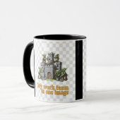 Funny Goblin Work Team Mug マグカップ (正面左)