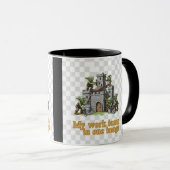 Funny Goblin Work Team Mug マグカップ (正面右)