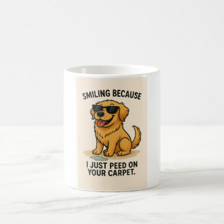 Funny Golden Retriever Mug  コーヒーマグカップ