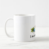 Funny Golden Retriever Mug – “No Thoughts Just Bad コーヒーマグカップ (左)