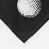 Funny Golf Ball Christmas Tree Christmas Golf Love フリースブランケット (角)