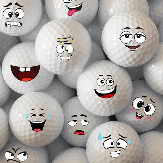 Funny Golf Balls ゴルフボール