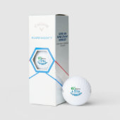 Funny Golf Balls 65th Birthday ゴルフボール (パッケージング)