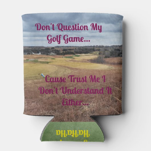 Funny Golf Cooler 缶クーラー (裏面)