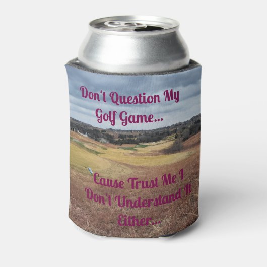Funny Golf Cooler 缶クーラー (缶裏面)