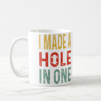 Funny Golf Design For Men Women Hole In One Golf G コーヒーマグカップ