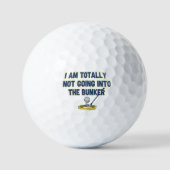 Funny Golf Gift Bunker-Proof Confidence Golf Ball  ゴルフボール (正面)