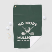 Funny Golf Groomsmen Bachelor Party Favors ゴルフタオル (インサイチュ)