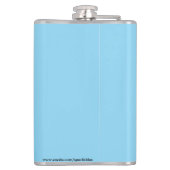 Funny Golf Humor Hip Flask Gift フラスク (裏面)