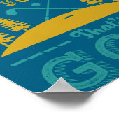 Funny Golf Player Quote Golfers Love Golfing Srt ポスター (角)