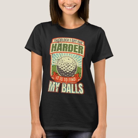 Funny Golf Shirts For Men  Tシャツ (正面)