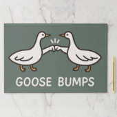 Funny Goose Bumps Cartoon | Fist Bump Geese Animal ペーパーパッド (インサイチュ)
