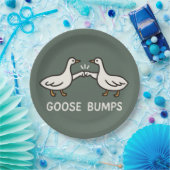 Funny Goose Bumps Cartoon | Fist Bump Geese Animal ペーパープレート (パーティー)