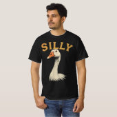 Funny Goose Graphic Tee – Silly Goose Tシャツ (正面フル)