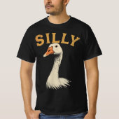 Funny Goose Graphic Tee – Silly Goose Tシャツ (正面)