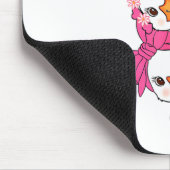 Funny Goose Happy Valentine Goose Cute Heart Lover マウスパッド (コーナー)