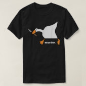 Funny Goose Murder  Tシャツ (デザイン正面)