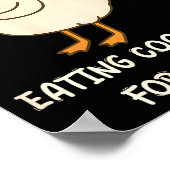 Funny Goose Pregnancy Pregnant Announcement To Hus ポスター (角)