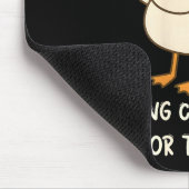 Funny Goose Pregnancy Pregnant Announcement To Hus マウスパッド (コーナー)