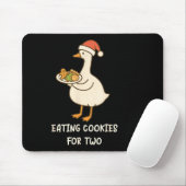 Funny Goose Pregnancy Pregnant Announcement To Hus マウスパッド (マウス)