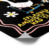 Funny Goose Sorry I'm Late L&amp;d Labor And Deliv ポスター (角)