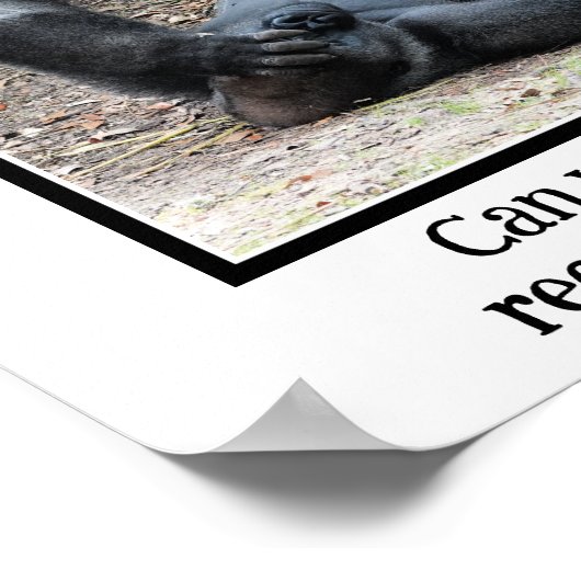 Funny Gorilla, Too Much Weekend Party Poster ポスター (角)