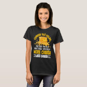 Funny Gouda Lover Cheesus More Cheese Brie Gouda V Tシャツ (正面フル)
