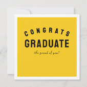 Funny Graduation 2026 カード (裏面)