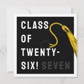 Funny Graduation 2026 カード (正面)