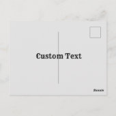 Funny Graduation Card - Chicken Themed Congrats ポストカード (裏面)