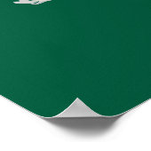 Funny Graduation Owl Finally Free Retro Cartoon ポスター (角)