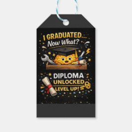 Funny Graduation Shirt – I Graduated Now What ギフトタグ