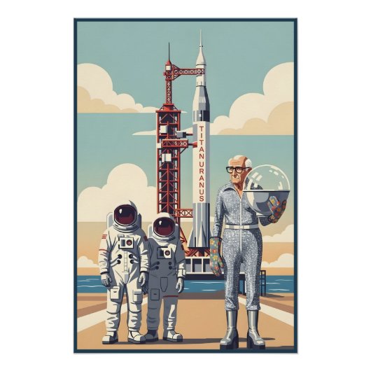 Funny Grandad ポスター (正面)