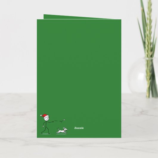 Funny Grandma Christmas カード (裏面)