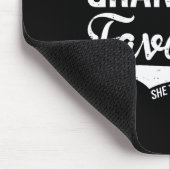 Funny Grandma's Favorite Grandson &amp; Granddaugh マウスパッド (コーナー)