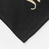 Funny Grandmother World's Nana Banana Pun  フリースブランケット (角)