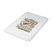 Funny Grandpa Guitar Vintage Engraving Shirt Desig バスマット (アングル)