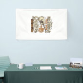 Funny Grandpa Guitar Vintage Engraving Shirt Desig 横断幕 (トレードショー)