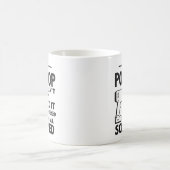 Funny Grandpa If Pop Pop Can't Fix It コーヒーマグカップ (中央)