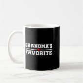 Funny Grandparent Favorite Granhild コーヒーマグカップ (左)