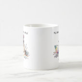 Funny Graphic Designer Mug Pug More Pop Gift for D コーヒーマグカップ (中央)