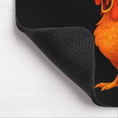 Funny Graphic Tee Chicken Humor Quote Rooster Meme マウスパッド (コーナー)