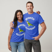 Funny Green Quaker Whisperer Parrot Bird Apparel Tシャツ (ユニセックス)
