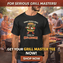 Funny Grill Master | Father's Day Tシャツ