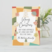 Funny groovy christmas シーズンカード (スタンド正面)