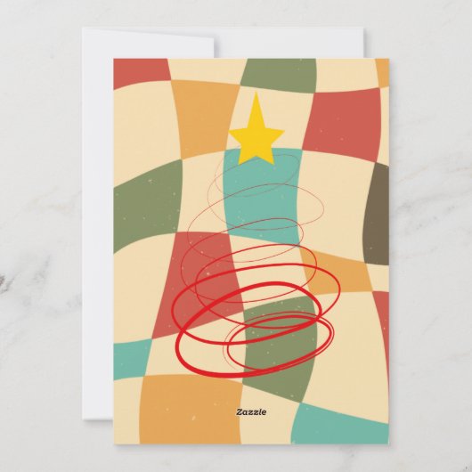 Funny groovy christmas  シーズンカード (裏面)